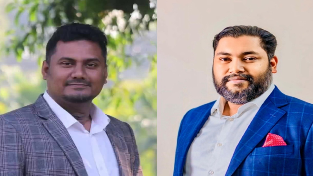 অভিযুক্ত আলী নাছের খান ও বিএনপি প্রার্থী এম. মঞ্জুরুল করিম রনি